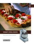 Hobart Legacy HSL Two-Speed Spiral Dough Mixer Brochure