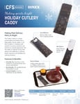 Dinex cutlery holder brochure