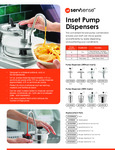 Inset Pump Dispensers Sell Sheets