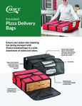 Insulated PIzza Delivery Bags Sell Sheet