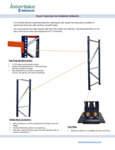Bolted Tear Drop Pallet Rack Uprights Bolted Tear Drop Pallet Rack Uprights