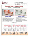 Savage Bros kettle brochure Savage Bros kettle brochure