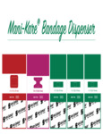 San Jamar Mani-Kare bandage Dispenser Brochure