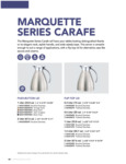 Marquette Carafe_Brochure