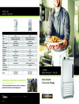 Traulsen C Series Blast Chiller Brochure