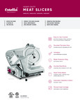 Meat Slicer Sell Sheet