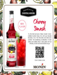 Monin Cherry Smash Sell Sheet Monin Cherry Smash Sell Sheet