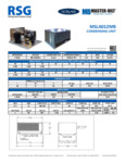 MSLA012MB Condensing Unit Brochure