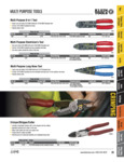 MULTI TOOL, STRIPPER, CRIMPER, WIRE CUTTER, 8-22 AWG Brochure Page MULTI TOOL, STRIPPER, CRIMPER, WIRE CUTTER, 8-22 AWG Brochure Page