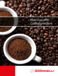 Nuova Simonelli Espresso Grinder G60 Brochure