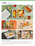 Oasis Bento Box Catalog Brochure Oasis Bento Box Catalog Brochure