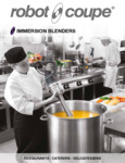 Robot Coupe Immersion Blenders Brochure