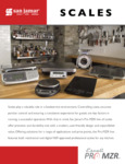 San Jamar Escali Scales Brochure San Jamar Escali Scales Brochure