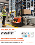 NOBLELIFT LITHIUM-POWERED ELECTRIC WALKIE STRADDLE STACKER 2,600 LBS. CAPACITY NOBLELIFT LITHIUM-POWERED ELECTRIC WALKIE STRADDLE STACKER 2,600 LBS. CAPACITY
