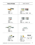 room360® Catalog Tong Options room360® Catalog Tong Options
