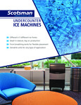 Scotsman Undercounter Ice Machine Brochure