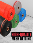 Sealtech HEAVY DUTY SAFETY DEBRIS NETTING ROLLS Features (1) Sealtech HEAVY DUTY SAFETY DEBRIS NETTING ROLLS Features (1)