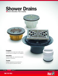 SHOWER DRAINS - BROCHURE