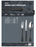 Sierra Half PVD Black Brochure Sierra Half PVD Black Brochure