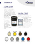 SlipDoctors Color Chart Brochure