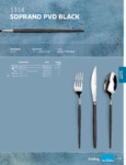 Soprano PVD Black Brochure Soprano PVD Black Brochure