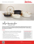 Spring_USA_Product_Flyer_Ambassador_Collection Specs Spring_USA_Product_Flyer_Ambassador_Collection Specs