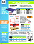 Steel Work Platforms_Truck-Dock Access Ladders Catalog_Ballymore Steel Work Platforms_Truck-Dock Access Ladders Catalog_Ballymore