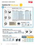 Super Erecta Stem Casters Catalog Super Erecta Stem Casters Catalog