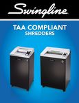 TAA Compliant Shredders
