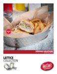 Tablecraft Lattice Brochure Tablecraft Lattice Brochure