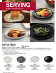 TableCraft_Q2_servetrays-plates_sellsheet TableCraft_Q2_servetrays-plates_sellsheet