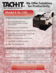 Tach-It KL-100 Brochure