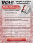 Tach-It MDL Series Brochure