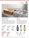 Utopia Glassware-Condiment Holders-Syphons Brochure Utopia Glassware-Condiment Holders-Syphons Brochure