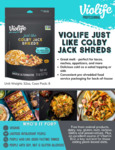 Violife Colby Jack Shreds Sell Sheet