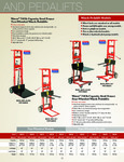 Wesco Winch Pedalift Specsheet Wesco Winch Pedalift Specsheet