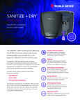 World Dryer Sanitize + Dry Brochure