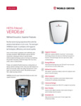 World Dryer VERDEdri New Model 133Q162A2 Sell Sheet