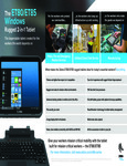 Zebra ET80 and ET85 Brochure Zebra ET80 and ET85 Brochure