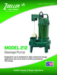 Zoeller M212 Brochure