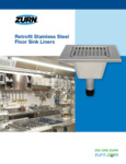 Zurn Floor Sink Liner Brochure