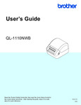 Brother QL1110NWB User Guide Manual