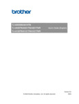 Brother TJ-4021TN Titan Thermal Transfer Industrial Label Printer Manual Brother TJ-4021TN Titan Thermal Transfer Industrial Label Printer Manual