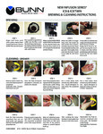 Bunn Brewing and Cleaning Instructions Bunn Brewing and Cleaning Instructions