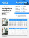 Avantco Z Series Prep Table Guide Avantco Z Series Prep Table Guide