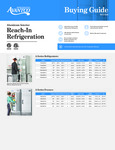 Avantco Reach-In Refrigeration Buying Guide
