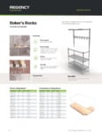 Regency Space Solutions Bakers Racks