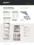 Regency Space Solutions Corner Shelving Regency Space Solutions Corner Shelving