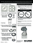 Sentry Cup Dispenser Instructions