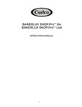 Cadco GO_LED Bakerlux Ovens Manual RV02